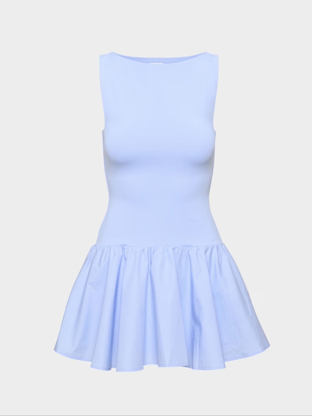 Aritzia Babaton Segment Poplin Dress, Small, Dayflower Blue